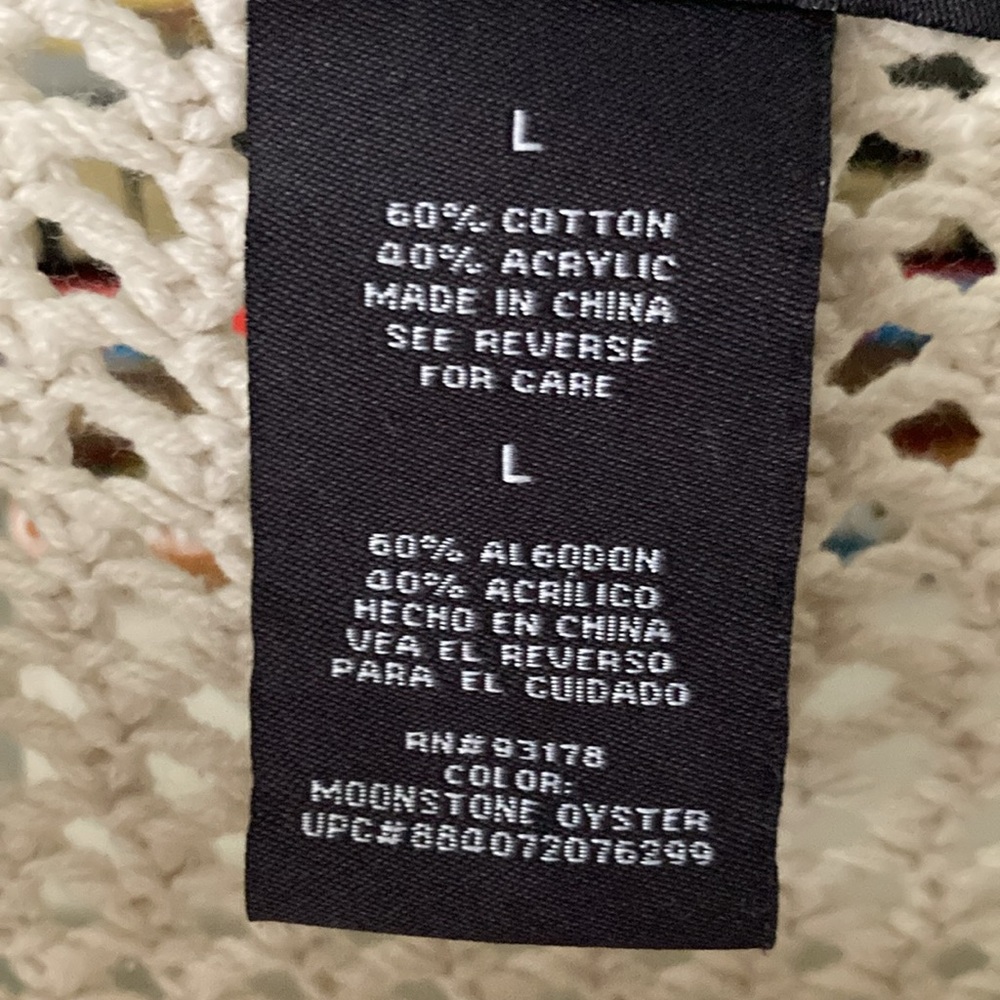 Chelsea & Theodore knit sweater L - Picture 4 of 4